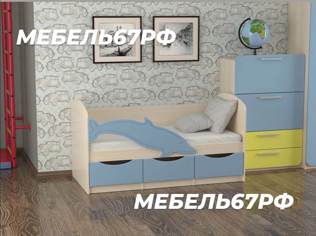 Кровать детская Дельфин — изображение 2